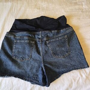 ISABEL MATERNITY JEAN SHORTS